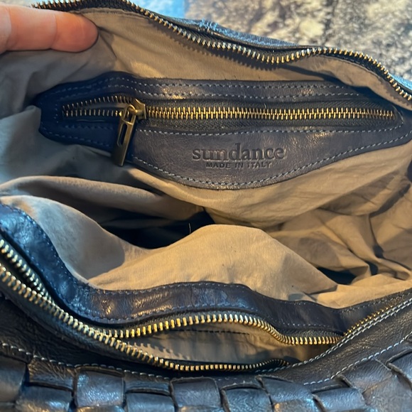 Sundance Woven Leather Bag - Picture 10 of 15